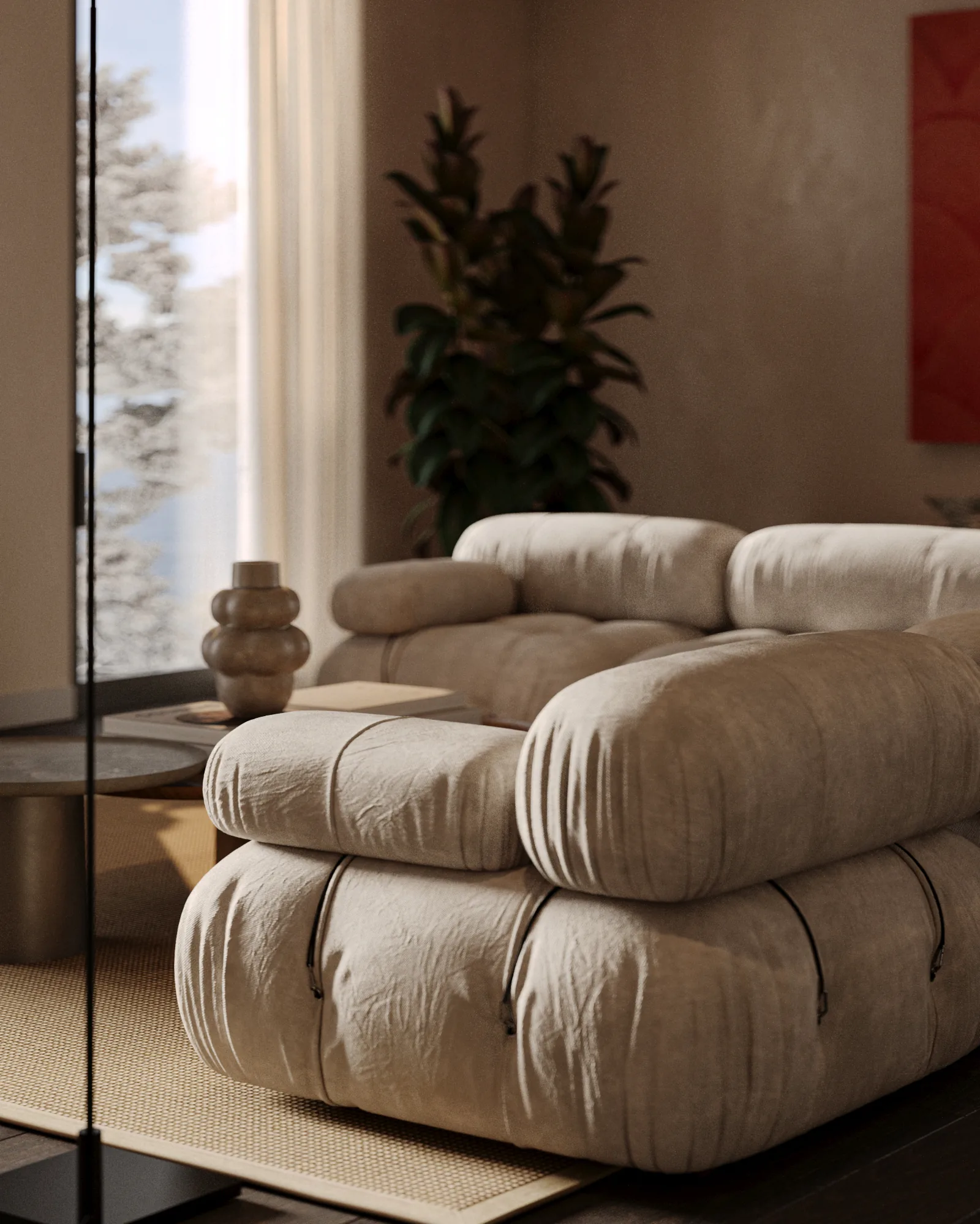 Zorlu Residence Salon Tasarımı