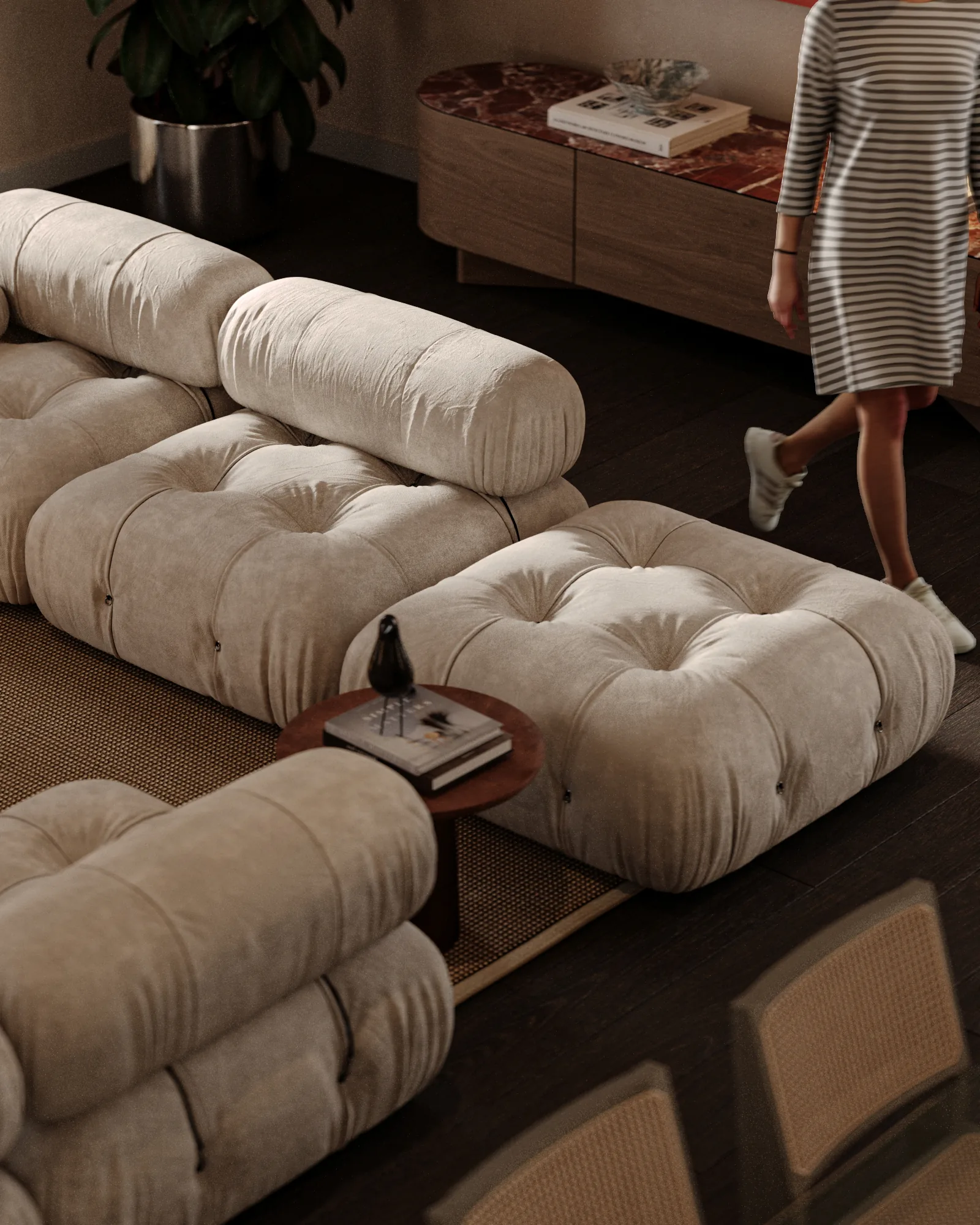 Zorlu Residence Salon Tasarımı — 04