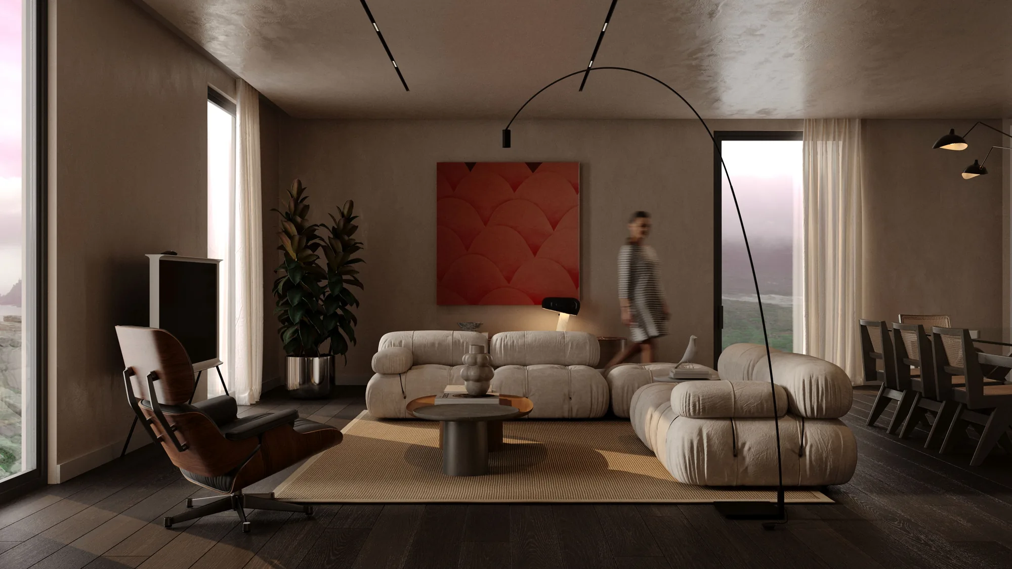Zorlu Residence Salon Tasarımı — 05